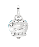 Charm Chantecler Donna Campanella  in Oro bianco Topazio 18.00 Ct 43697 - 43697